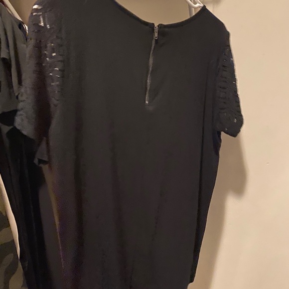 Black Lace Top - Picture 2 of 3